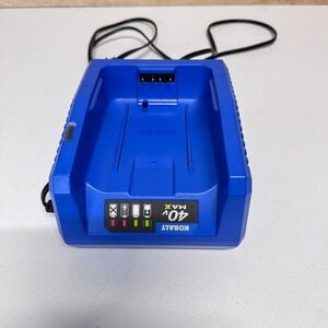 Kobalt Battery Charger Blue 40V Max Lithium-Ion KRC 840-03